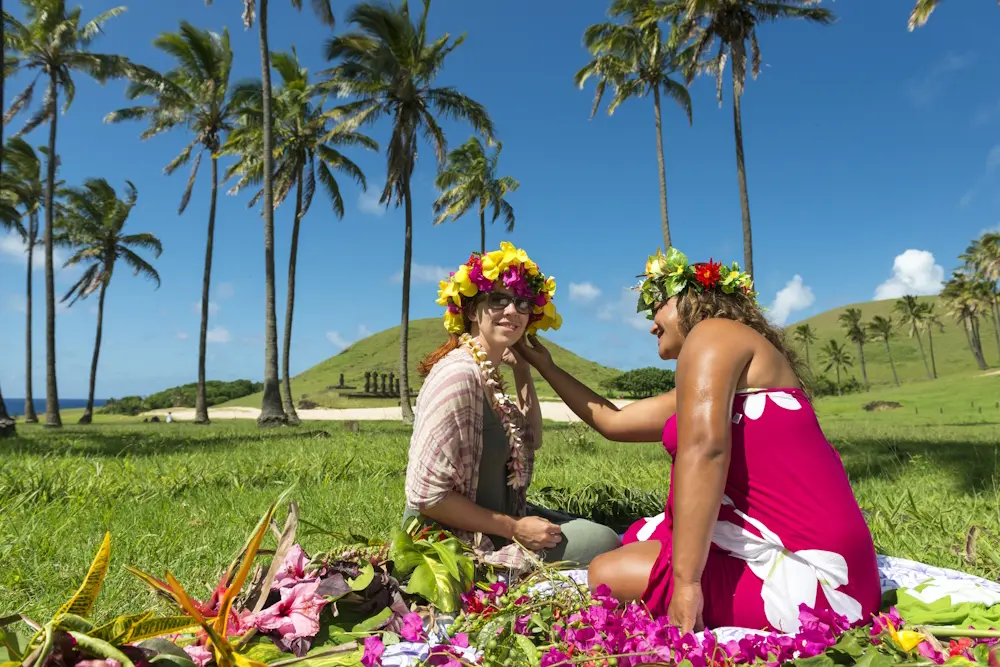 Cultura polinésica tradicional Rapa Nui Isla de Pascua Chile - tours de inmersión cultural