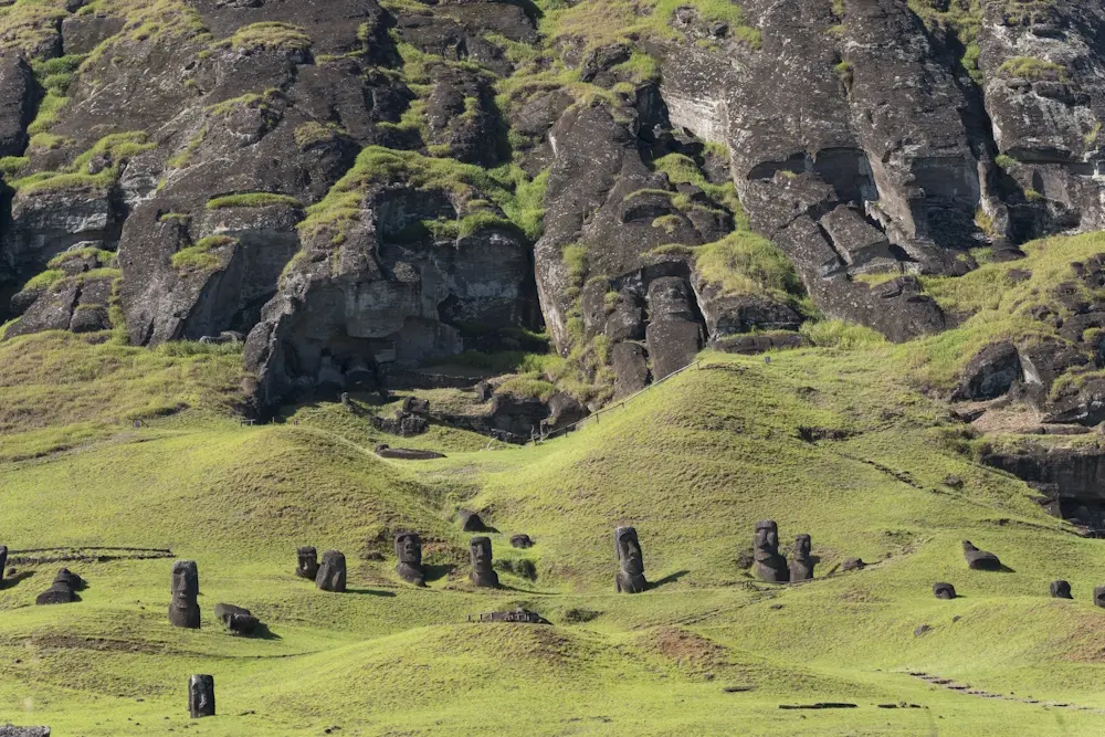 Rapa Nui coastal panoramic view Easter Island Chile - group travel destination